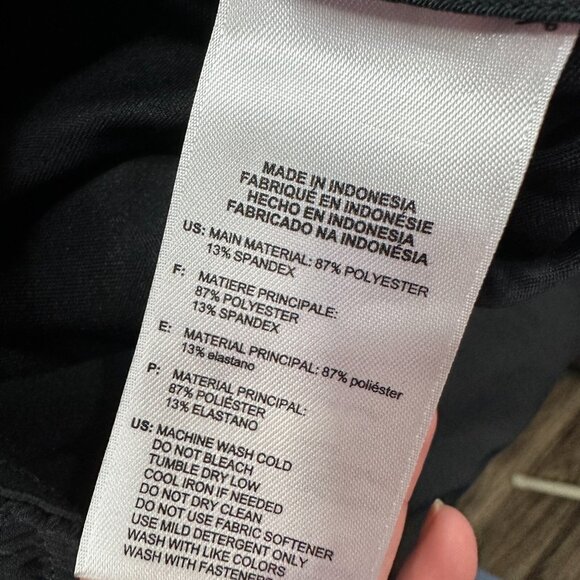 Adidas Windbreaker Track Pants Men S Black 31" Ankle Zip Stretch Tapered - Picture 5 of 16